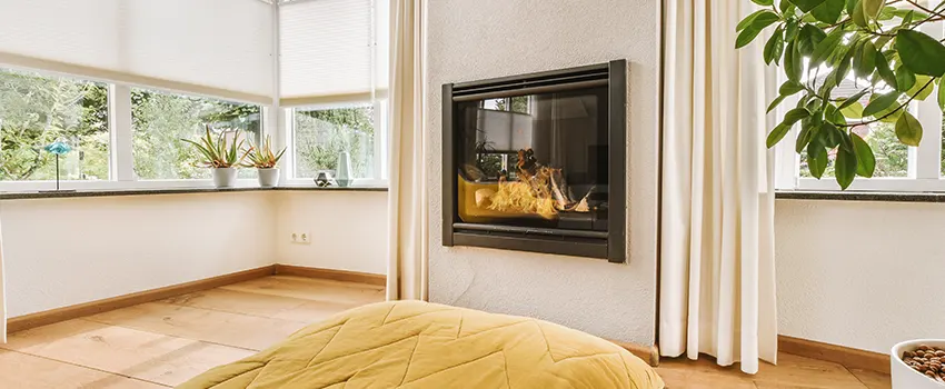 Residential Fireplace Ceramic Glass Installation in Fountain Valley, CA