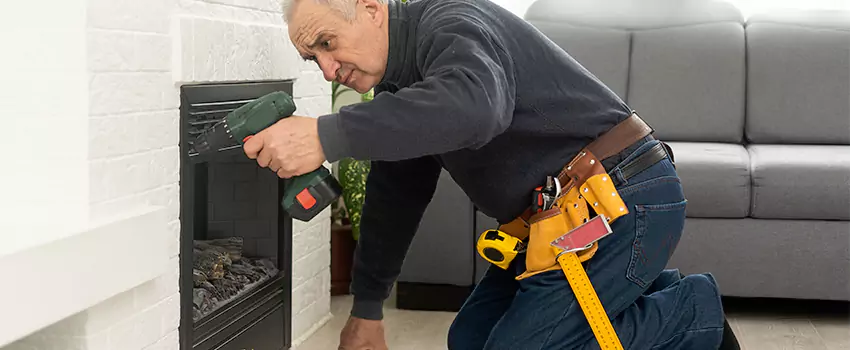 New Indoor Fireplace Installation in Fountain Valley, California