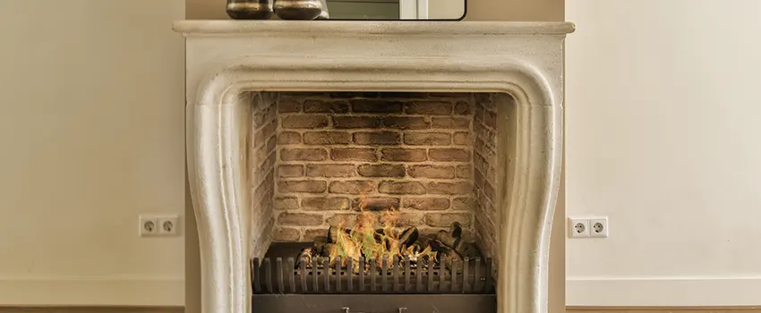 Vintage-style Fireplace Redesign in Fountain Valley, California