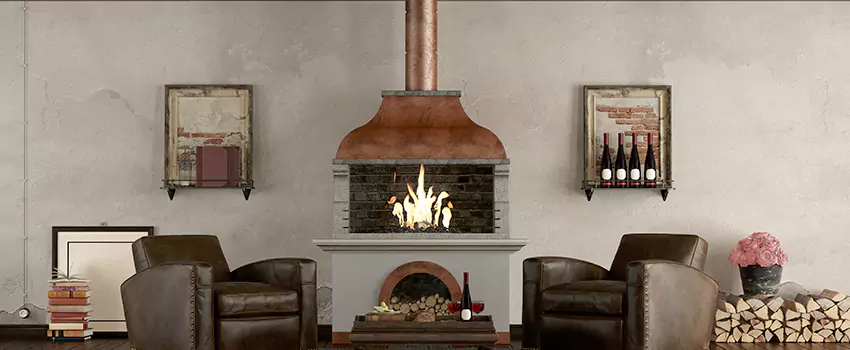 Thelin Hearth Products Providence Pellet Insert Fireplace Installation in Fountain Valley, CA