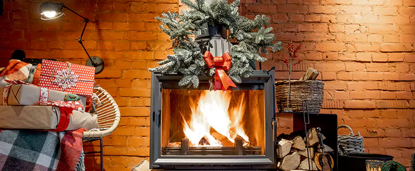 Travis Industries Linear Gas Fireplace Installation in Fountain Valley, California