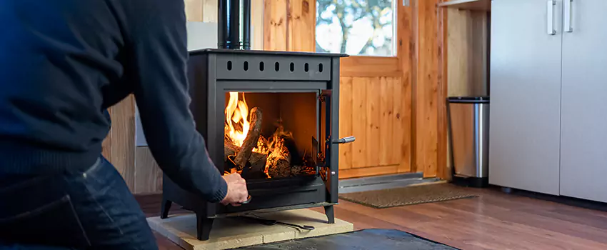 Open Hearth Wood Fireplace Installation in Fountain Valley, CA