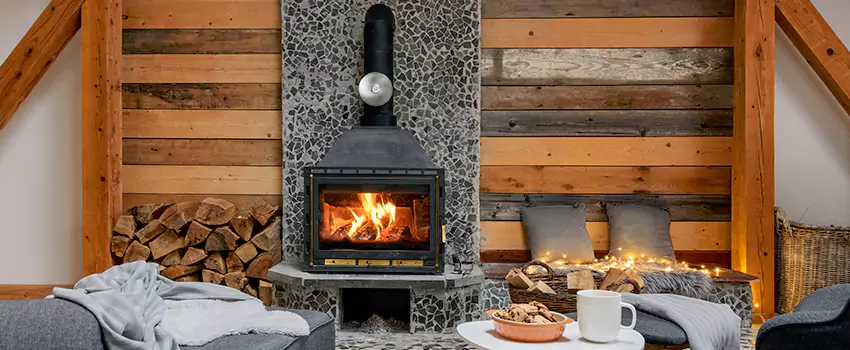 Thelin Hearth Products Direct Vent Gas Stove Fireplace Inspection in Fountain Valley, California